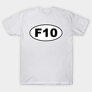 F10 5 Series Chassis Code Marathon Style T-Shirt